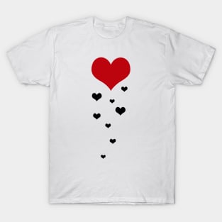 It's Raining Hearts T-Shirt